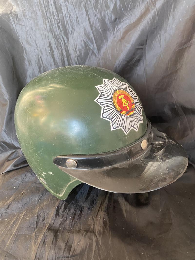 GERMAN DDR MOTORCYCLE HELMET