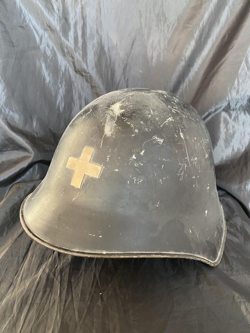 Chase Militaria | WW2 SWISS M1918-M1940 HELMET