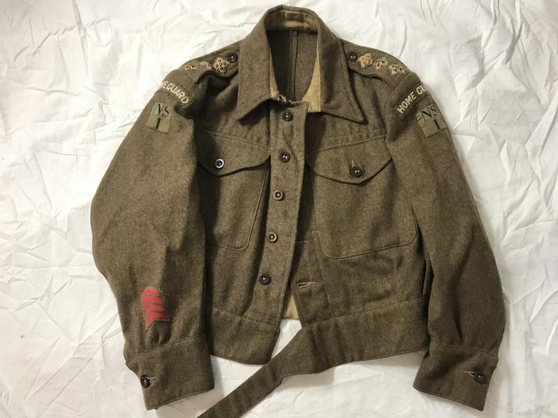 Chase Militaria | WW2 BRITISH HOME GUARD OFFICER'S 1940 PATTERN BATTLEDRESS