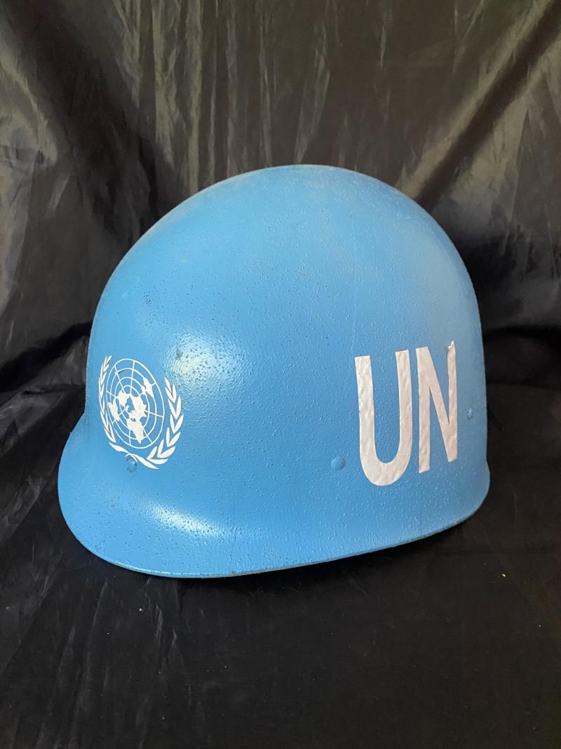 UNITED NATIONS M1 BLUE HELMET