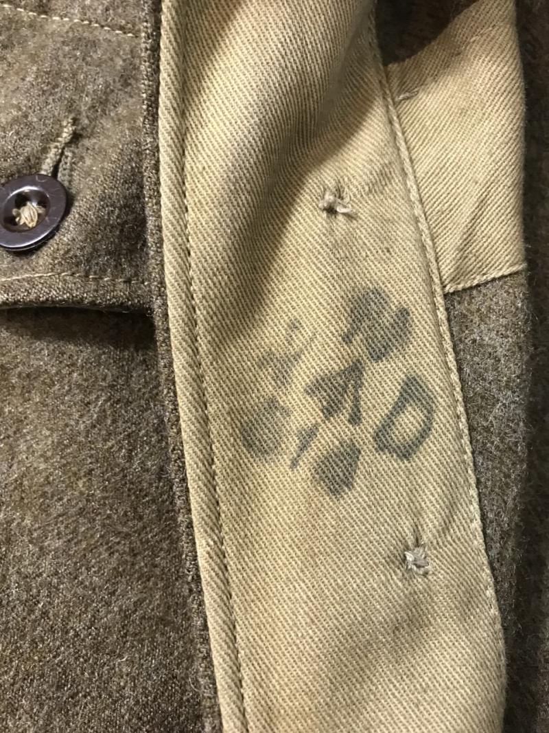 WW2 BRITISH HOME GUARD OFFICER'S 1940 PATTERN BATTLEDRESS