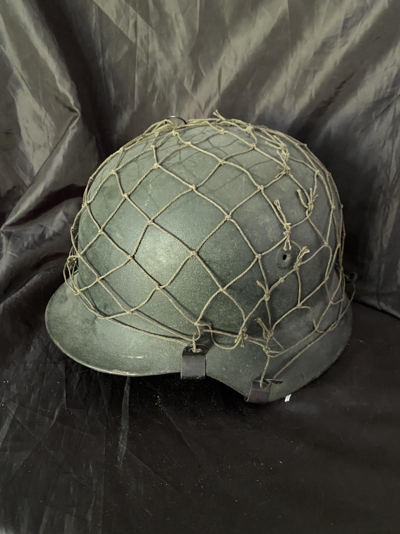 GERMAN M53 HELMET WITH NETTING