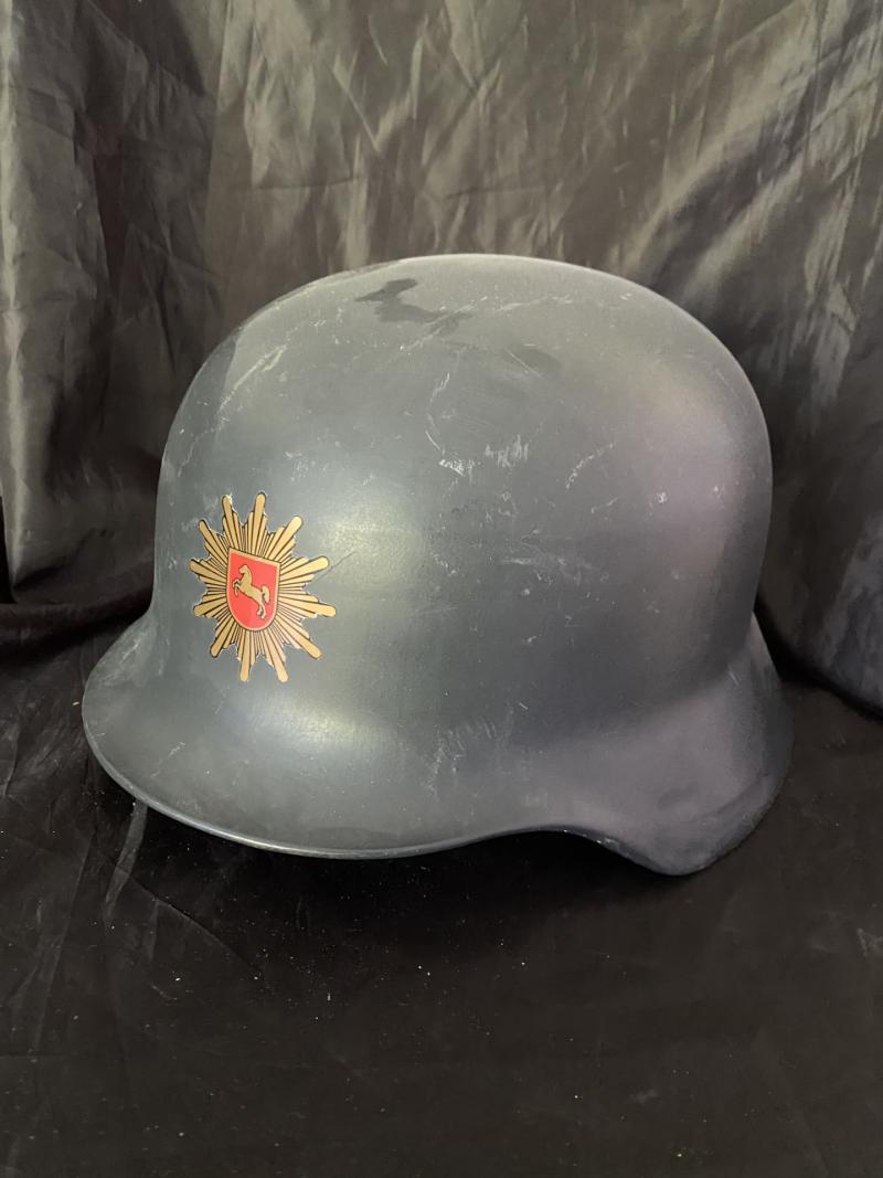 GERMAN M53 FRONT DECAL POLICE HELMET