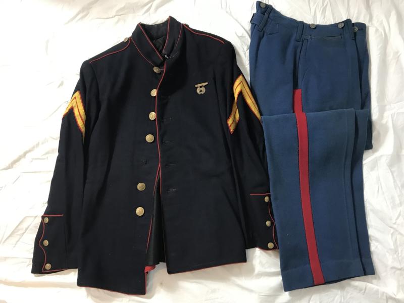 WW1 U.S.M.C. OTHER RANKS DRESS BLUES (NAMED)