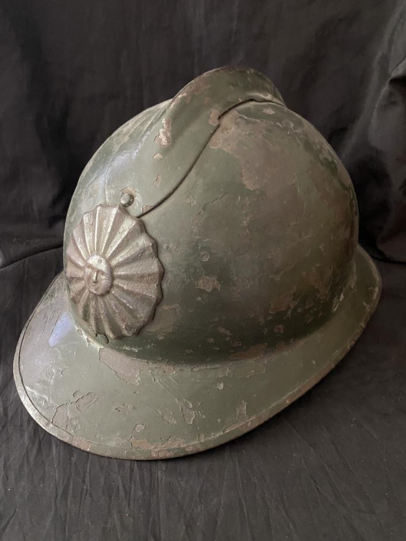 PERUVIAN ARMY M1934 ADRIAN HELMET