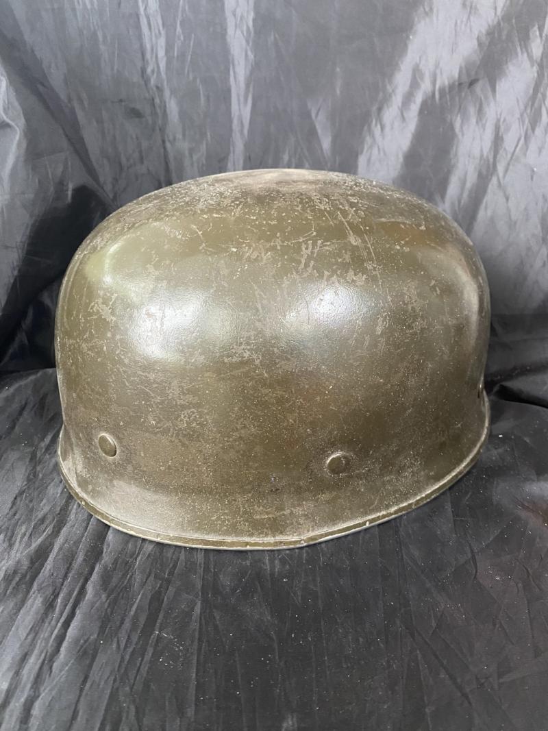 RARE GERMAN PARATROOPER EARLY MODEL HELMET (NAMED)