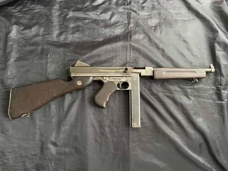 DEACTIVATED THOMPSON M1A1 SMG (NEW EU DEACTIVATION)