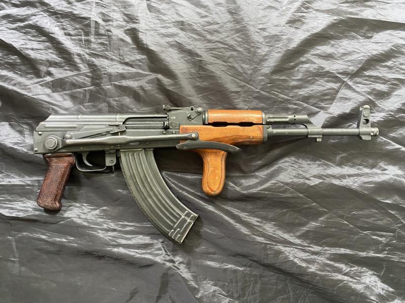 Chase Militaria | DEACTIVATED ROMANIAN FOLDING STOCK AKM ASSAULT RIFLE ...