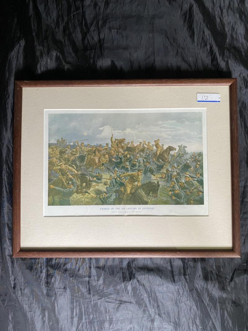 CHARGE OF THE 12TH LANCERS AT GIVENCHY