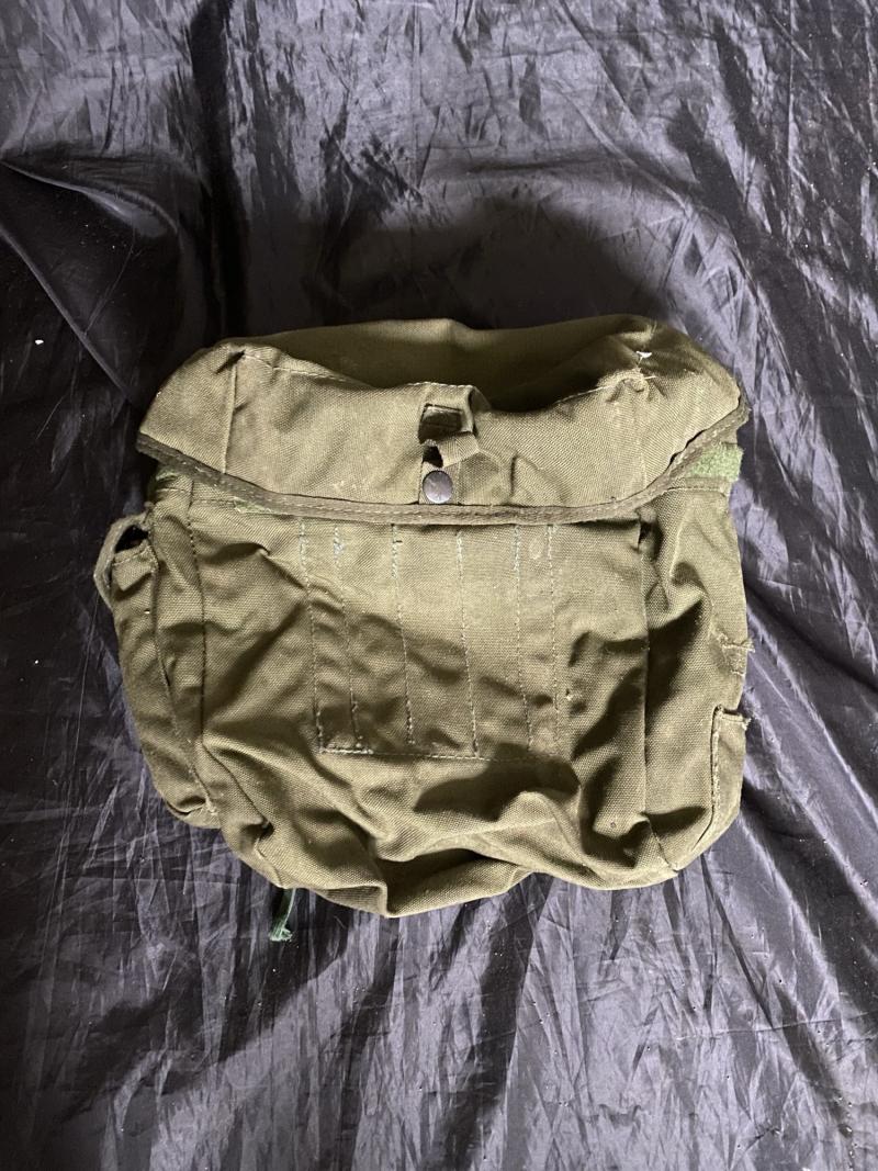 BRITISH ARMY S10 GAS MASK HAVERSACK
