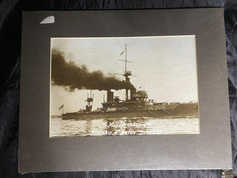 H.M.S DREADNAUGHT FLAGSHIP 4TH BATTLE SQUADRON