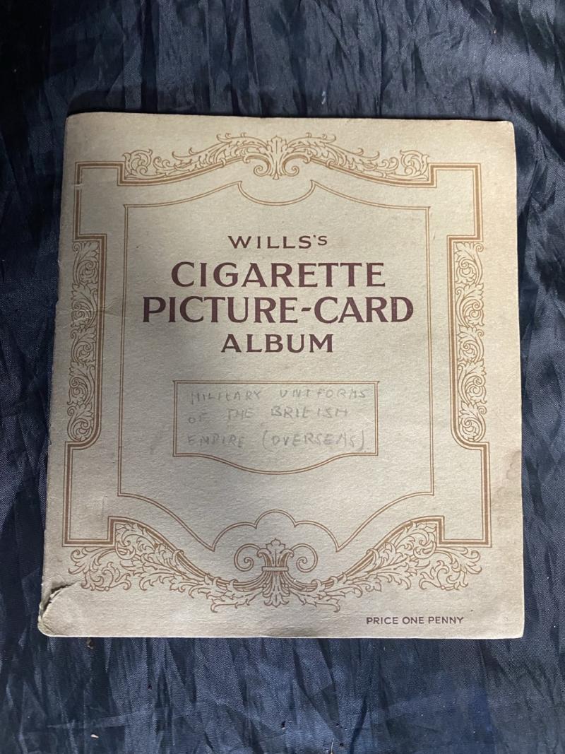 WILL'S CIGARETTE PICTURE CARD ALBUM