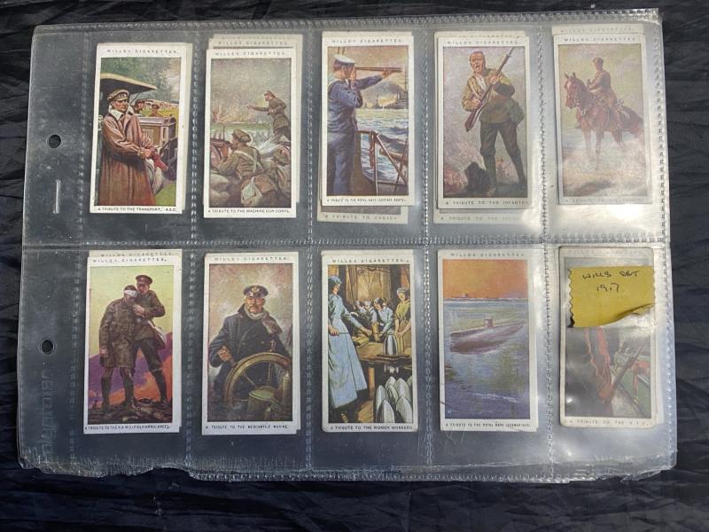 24 X WILL'S CIGARETTE CARDS 