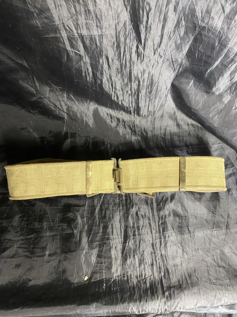 WW2 BRITISH 37 PATTERN WAR ECONOMY BELT