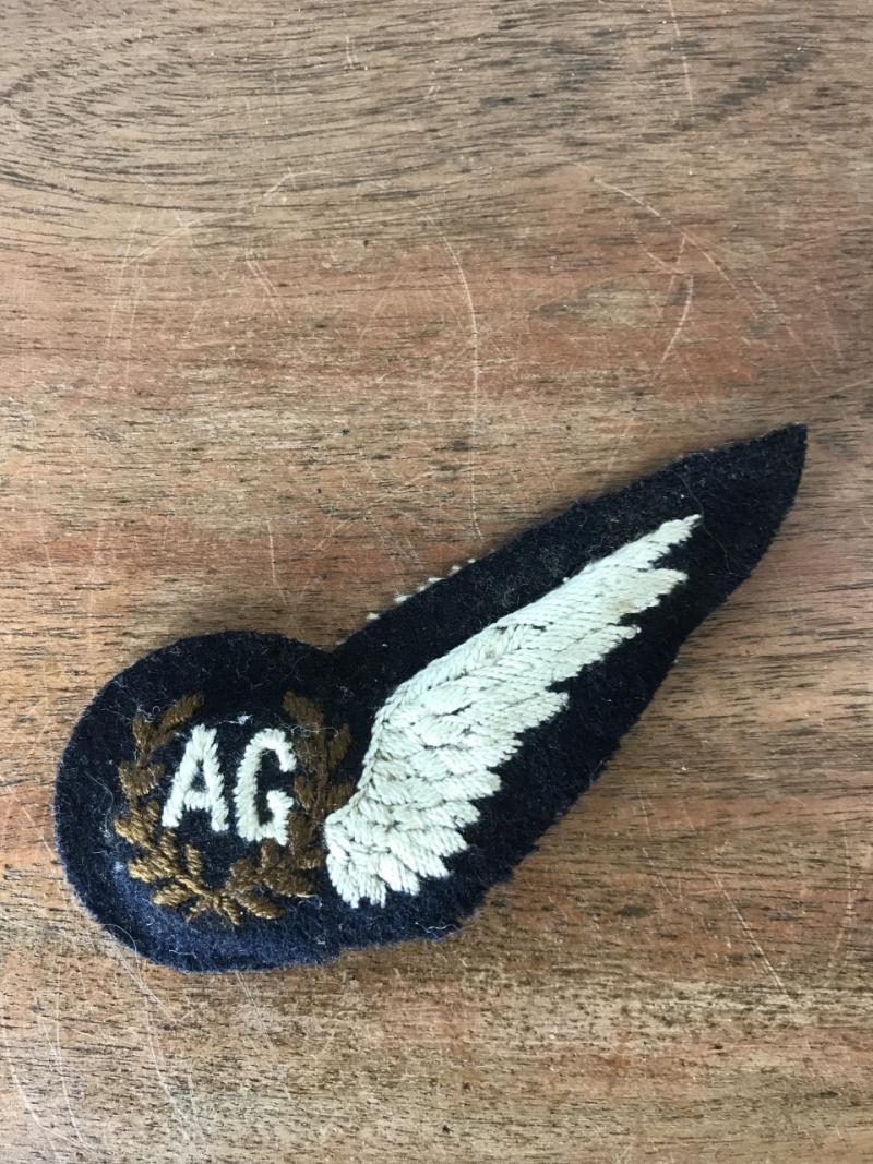 WW2 RAF AIR GUNNERS BADGE