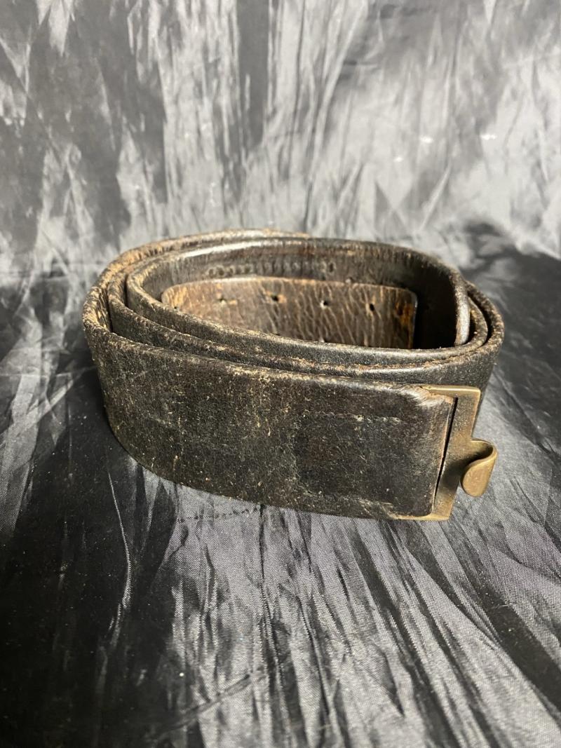 WW1 LEATHER BELT