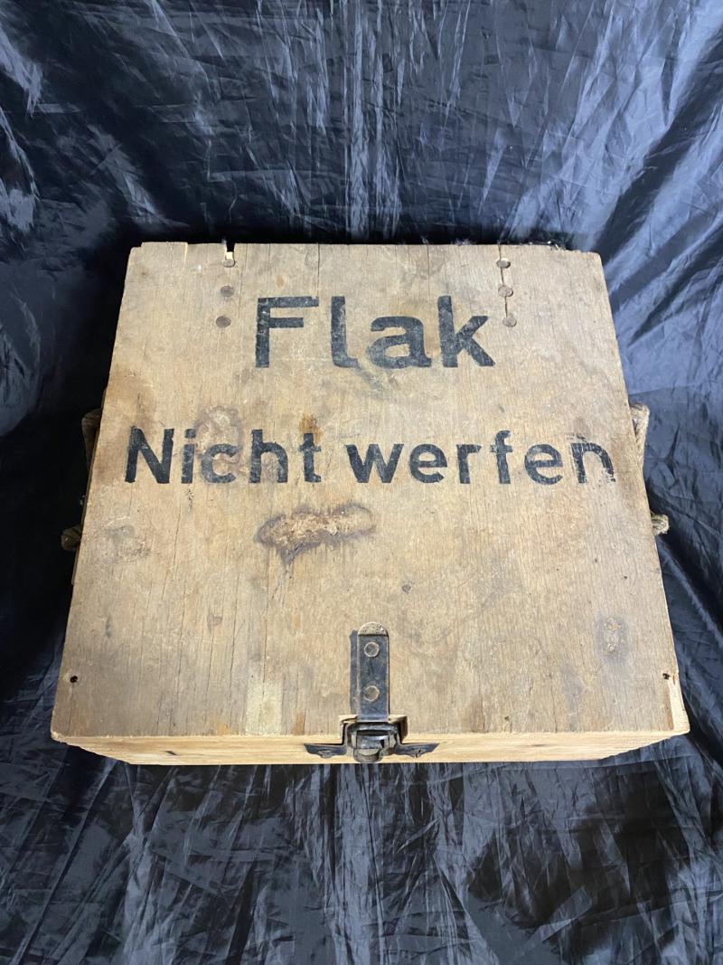 WW2 GERMAN LEAD LINED FLAK TRANSIT BOX