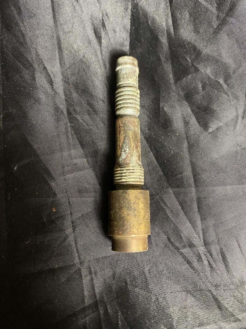 WW2 GERMAN ZD SCHN ANZ 29 FRICTION FUZE (INERT)