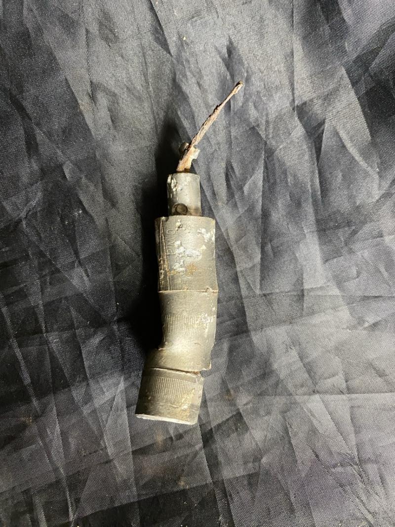 WW2 GERMAN DAMAGED S-MINE FUZE (INERT)