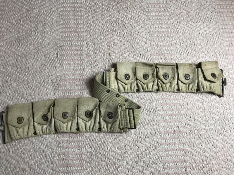 U.S. M1910 RIFLE AMMUNITION BELT