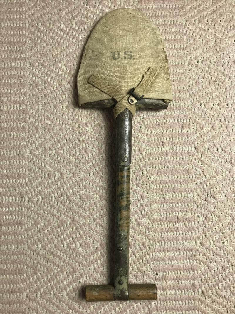 Chase Militaria | WW1 U.S. M1910 ENTRENCHING TOOL & CARRIER