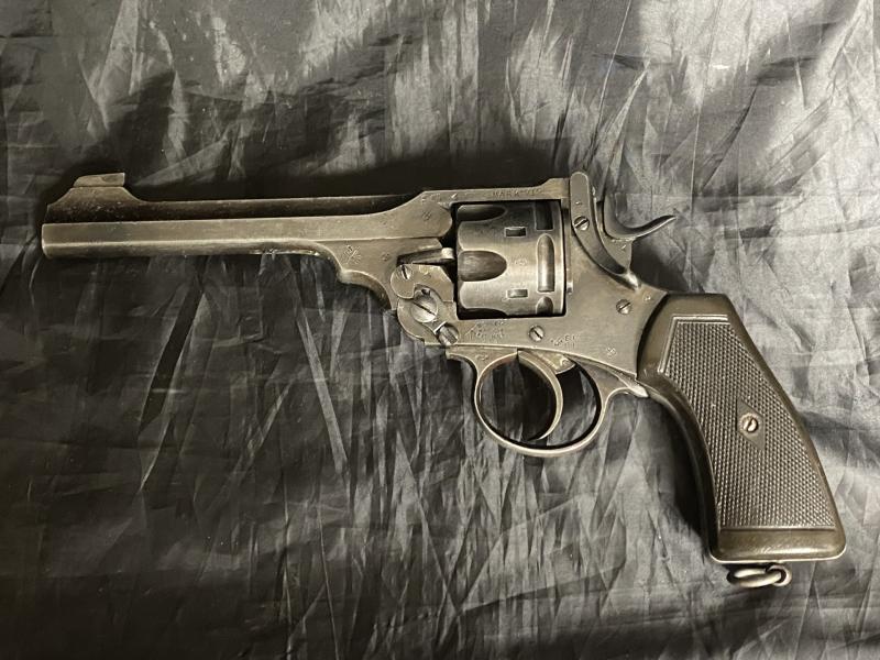 DEACTIVATED 1918 DATED WEBLEY MK.VI REVOLVER (NEW EU DEACTIVATION)