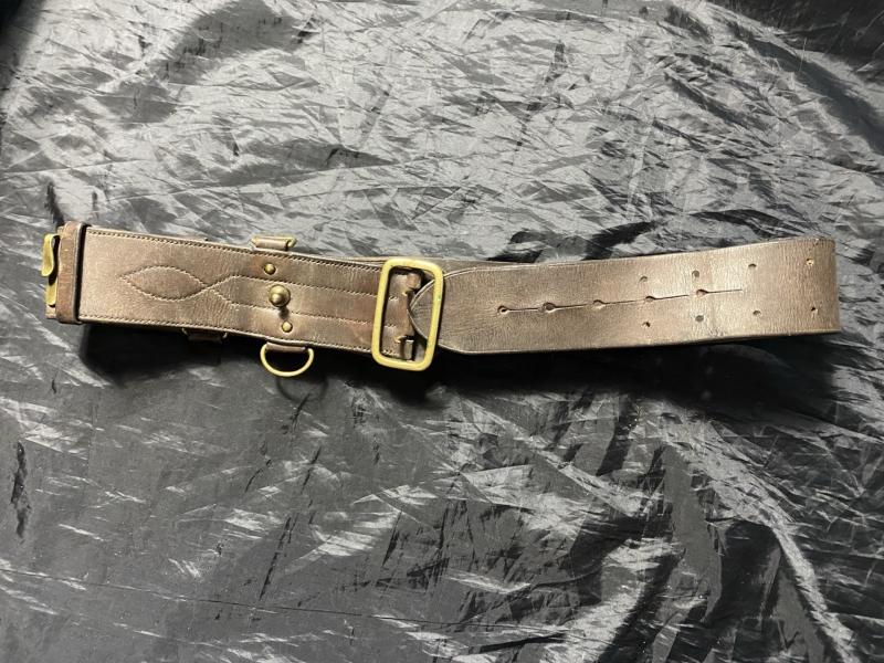 BRITISH OFFICER'S SAM BROWNE BELT