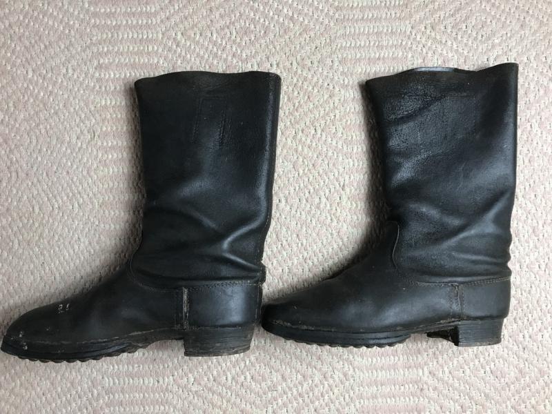 WW2 GERMAN ENLISTED RANKS JACK BOOTS