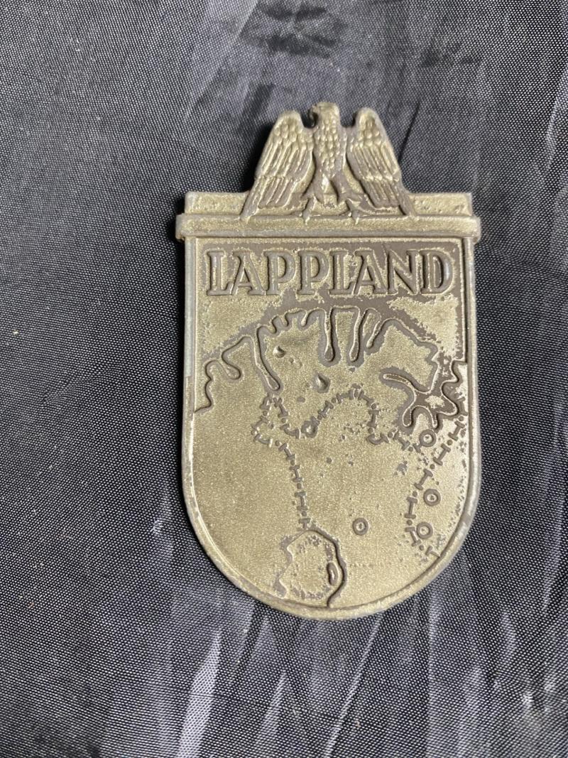 REPRODUCTION WW2 GERMAN LAPPLAND SHIELD