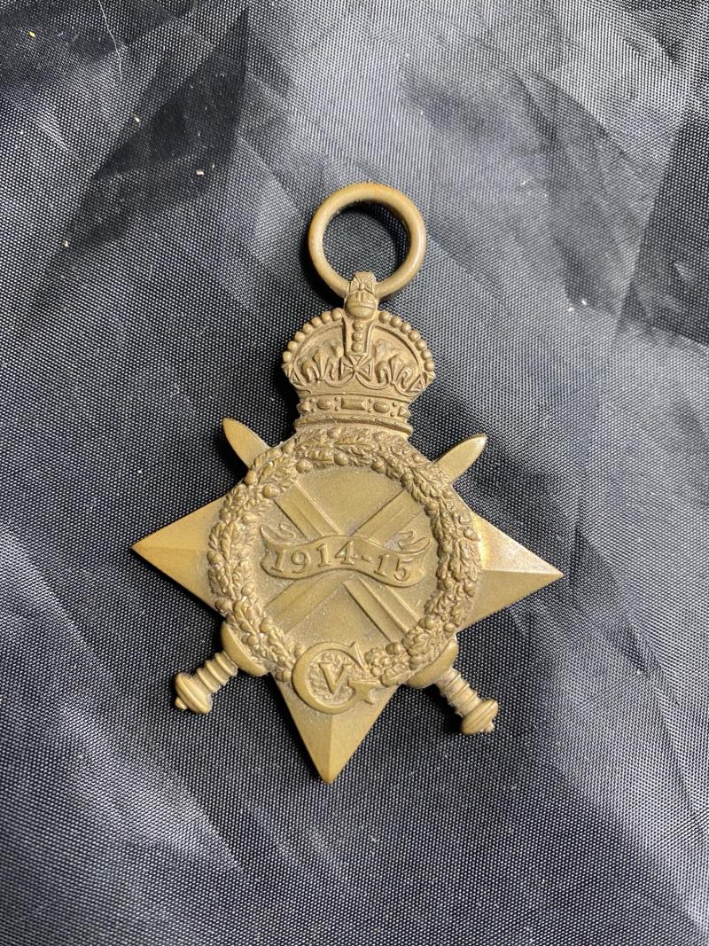 WW1 1914-1915 STAR MEDAL