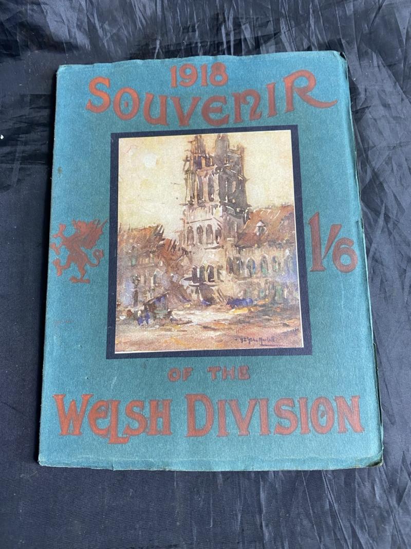 1918 SOUVENIR OF THE WELSH DIVISION (PAPERBACK)