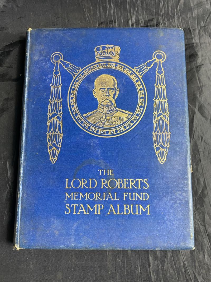 THE LORD ROBERTS MEMORIAL FUND STAMP ALBUM