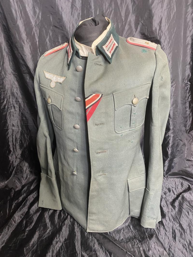 WW2 GERMAN PANZER OFFICER'S TUNIC