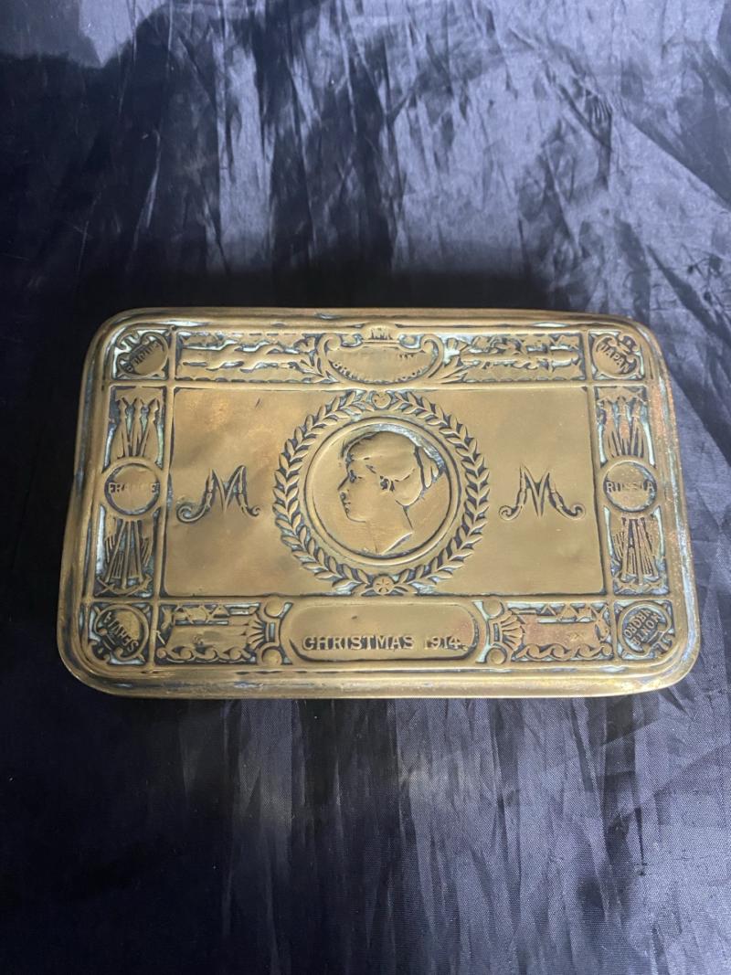 PRINCESS MARY'S CHRISTMAS 1914 GIFT TIN