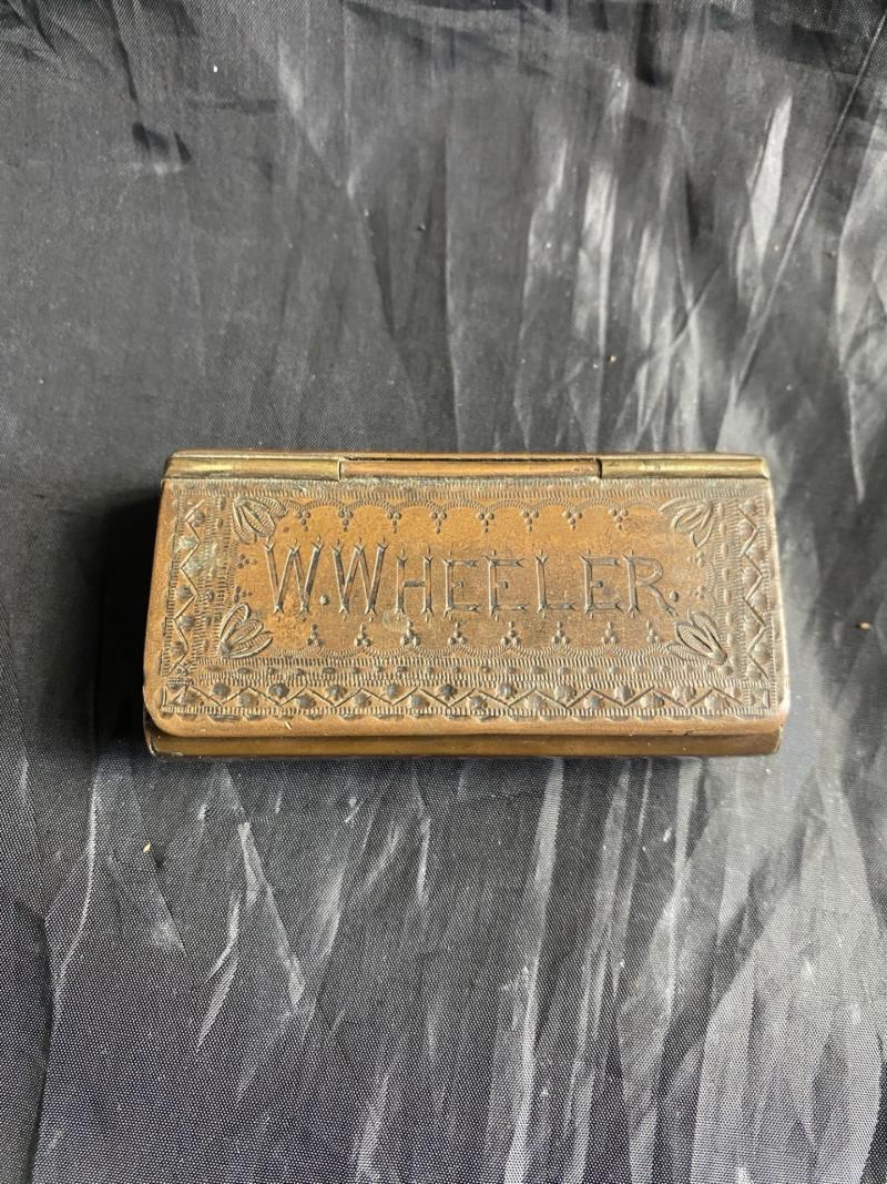 WW1 SMALL TOBACCO TIN