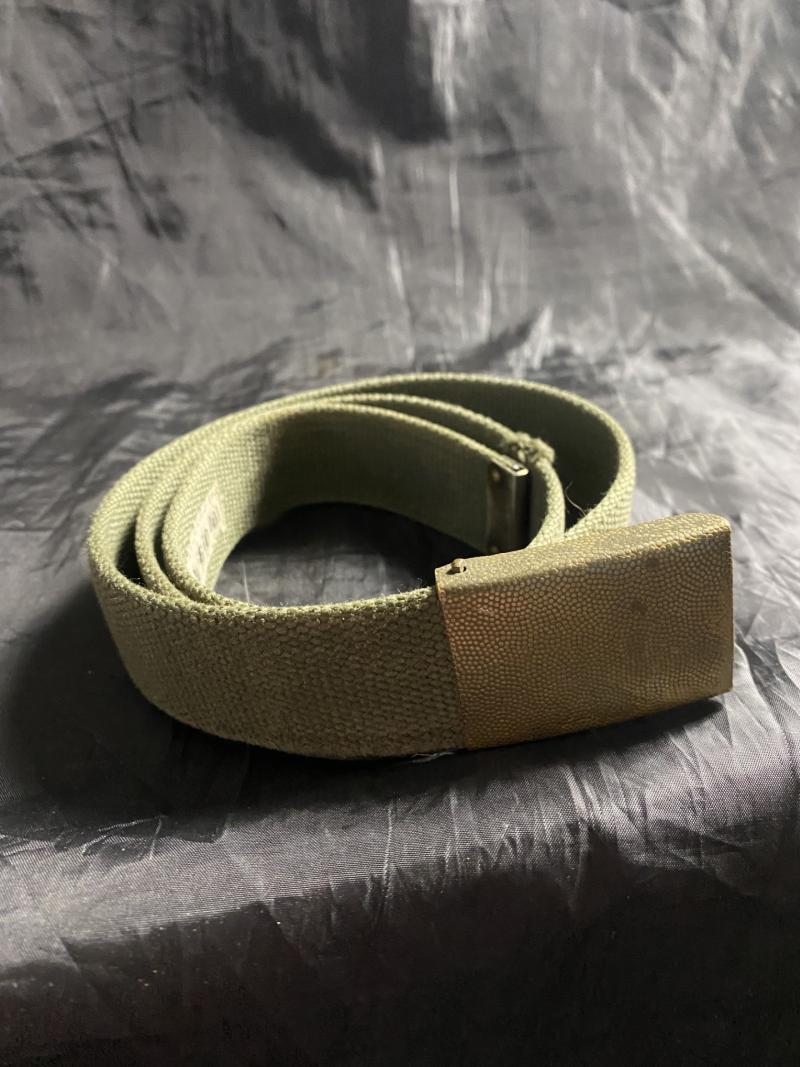 GERMAN BUNDESWEHR CANVAS BELT