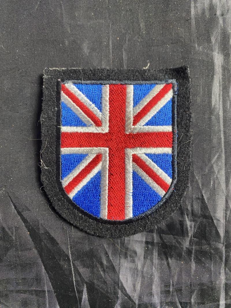 REPRODUCTION WW2 GERMAN BRITISH FREE CORPS UNION JACK PATCH