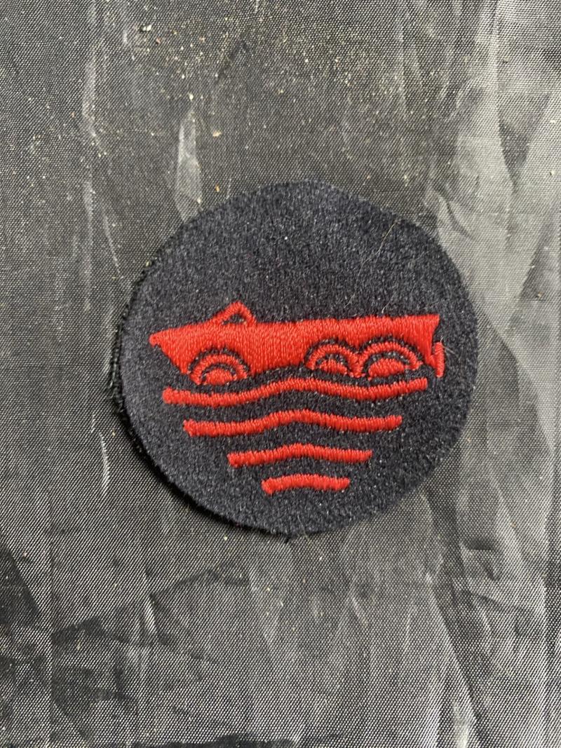 EAST GERMAN NAVY AMPHIBIOUS VEHICLE CREW PATCH