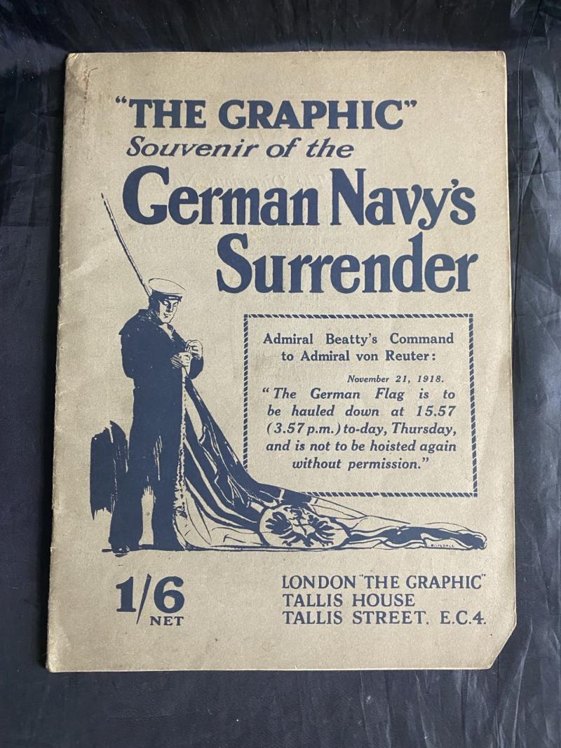 THE GRAPHIC SOUVENIR OF THE GERMAN NAVY'S SURRENDER