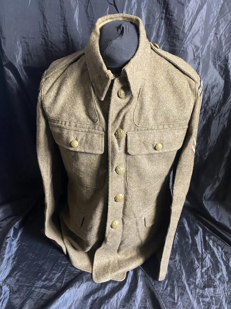 WW2 BRITISH WELSH GUARDS FOUR POCKET SERVICE DRESS JACKET