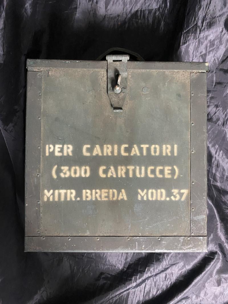 BREDA M37 7.62 AMMUNITION BOX