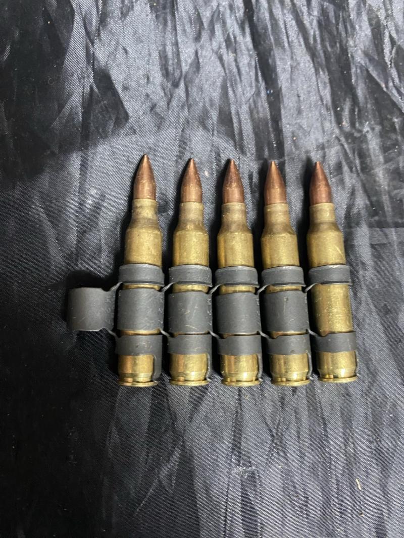 5 X 5.56MM INERT ROUNDS WITH LINK