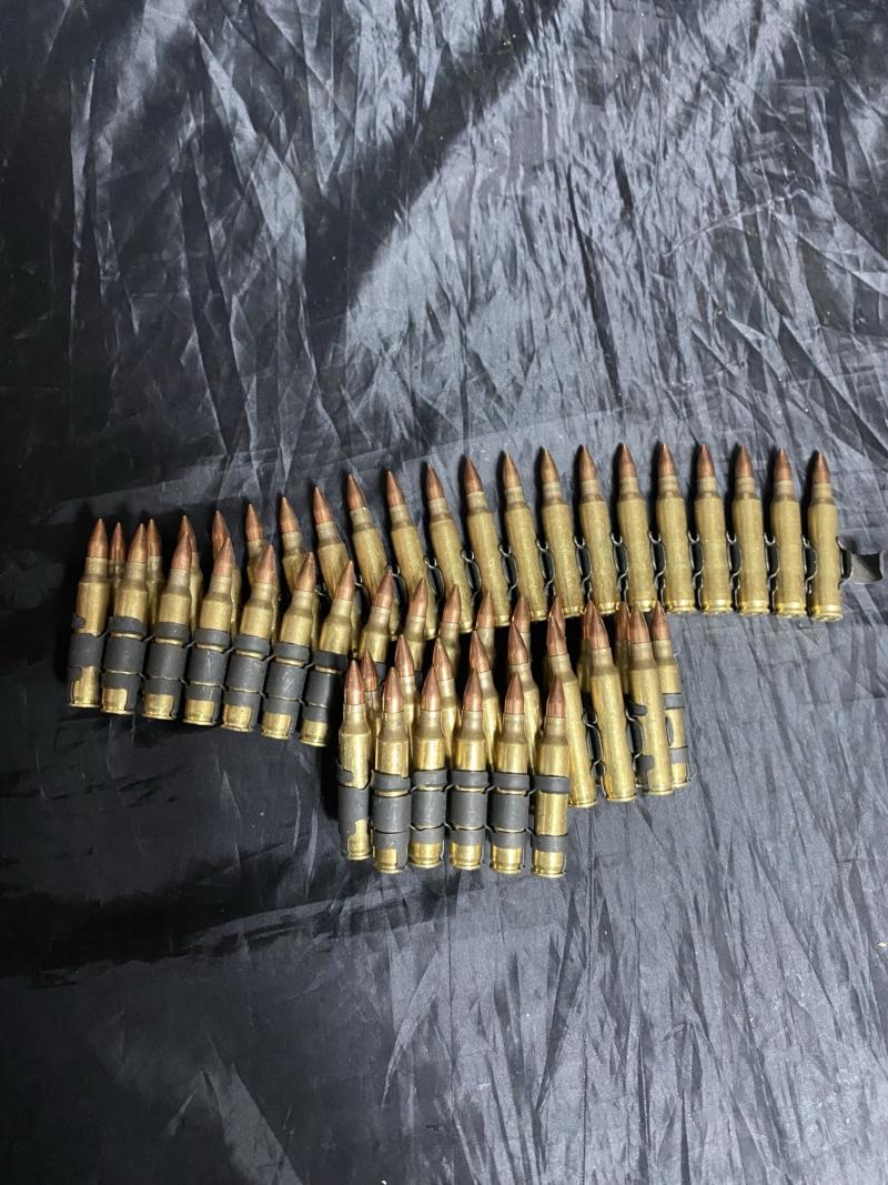 50 X 5.56MM INERT ROUNDS WITH LINK