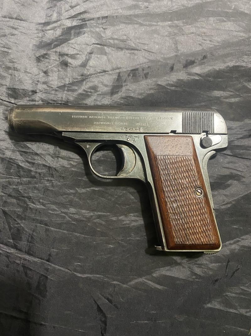 DEACTIVATED FN 1910 MODEL 7.65 PISTOL (UK DEACTIVATION)