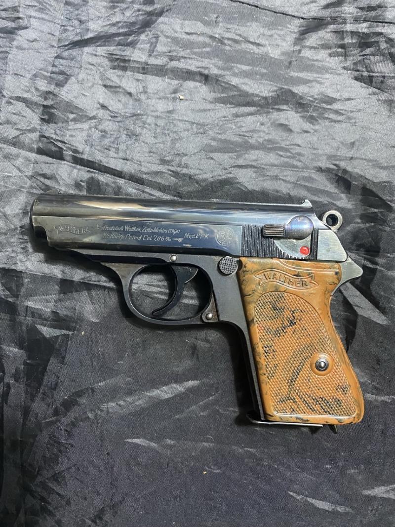 DEACTIVATED WW2 GERMAN RZM 7.65 PPK PISTOL (UK DEACTIVATION)