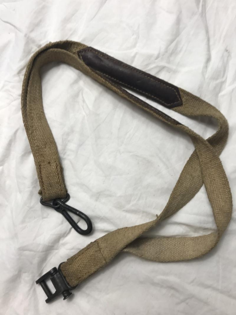 WW2 GERMAN AFRIKA KORP MG34 CANVAS SLING