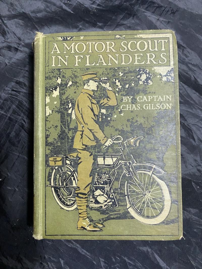 A MOTOR SCOUT IN FLANDERS (HARD COVER)