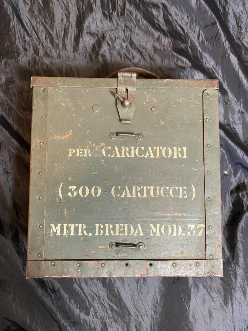 BREDA M37 7.62 AMMUNITION BOX