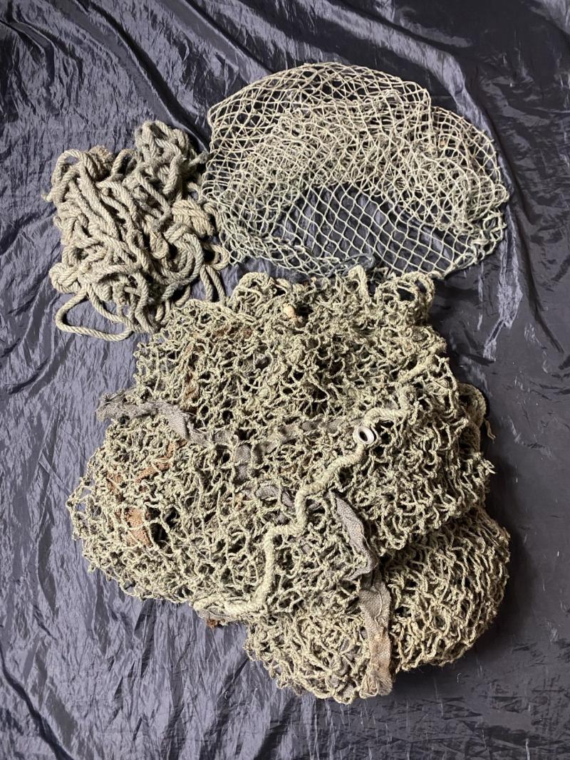 WW2 GERMAN 4M X 4M CAMO NETTING