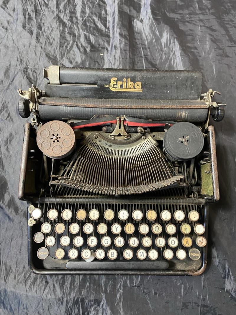 WW2 GERMAN SS ERIKA TYPEWRITER